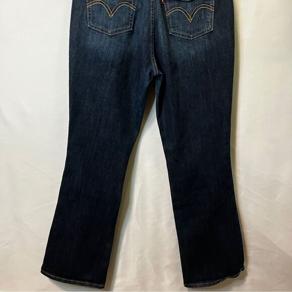 Levis Reworked Distressed Patchwork Jeans 515 Bootcut - Picture 11 of 11